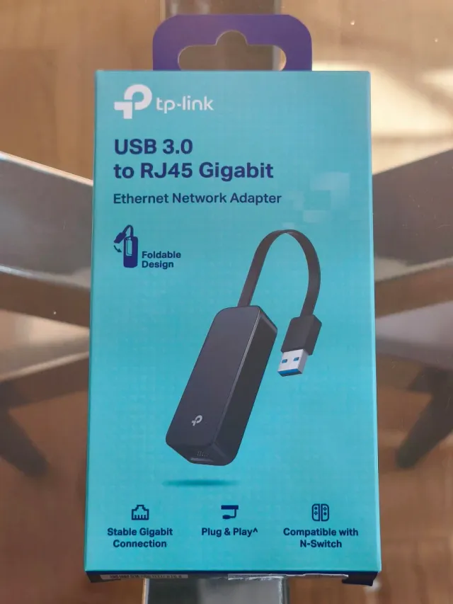 Adaptador TP-Link USB 3.0 a Gigabit Ethernet