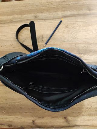 Bolso Desigual Negro Multicolor