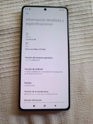 Xiaomi Poco F5 12/256GB Nero
