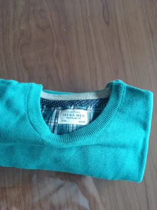 Jersey de lana verde