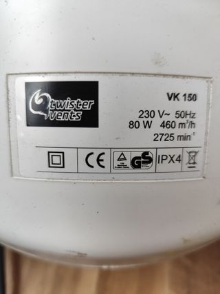 Extractor Blauberg Twister Aire