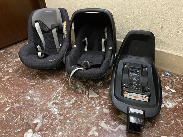 Maxi-Cosi Silla Grupo 1 y Base Bebeconfort