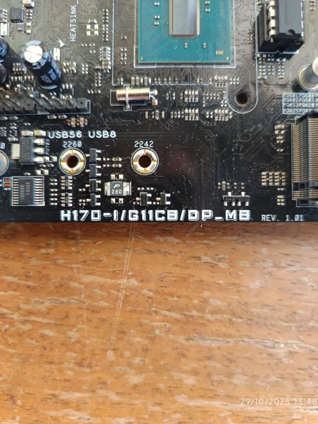 Scheda madre Asus H170I + CPU Intel