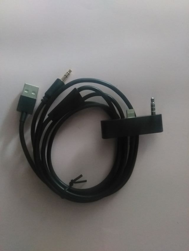 Cabo Áudio/Dados/Carregador iPhone 5/5S