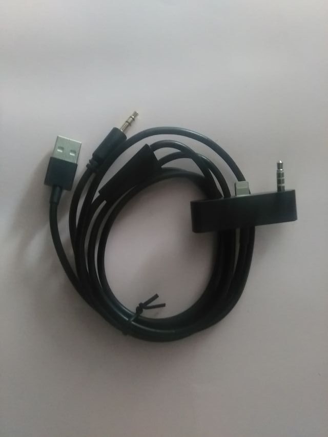 Cabo Áudio/Dados/Carregador iPhone 5/5S