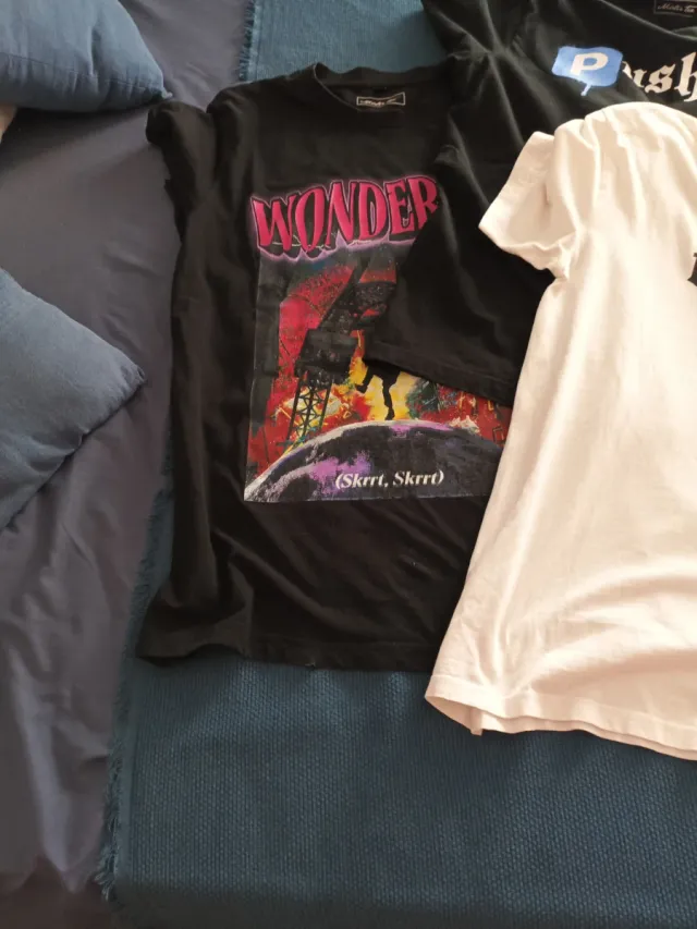 Camisetas Mister Tee (Negra y Blanca)