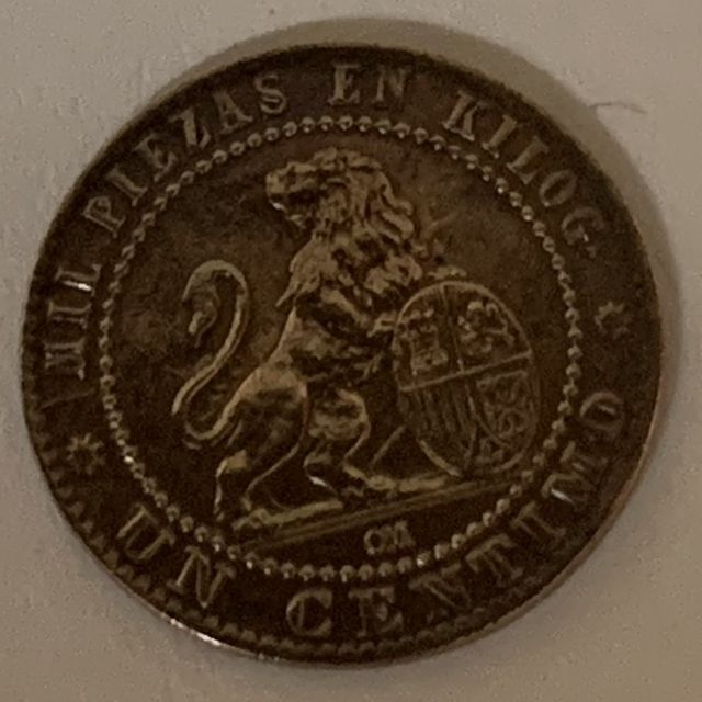 Lote 4 Monedas 1 Ctm. Alfonso XIII
