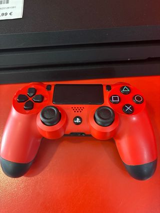 Consola PS4 Pro 1TB + Mando Rojo