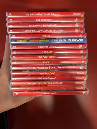 Nintendo Switch + Juegos