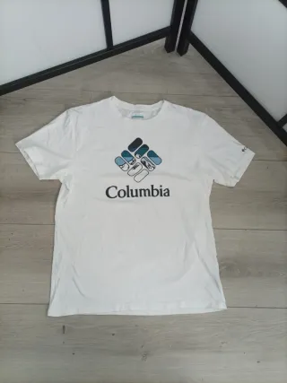 Camiseta Columbia Rapid Ridge Graphic Blanca