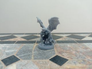 Gárgola miniatura en resina