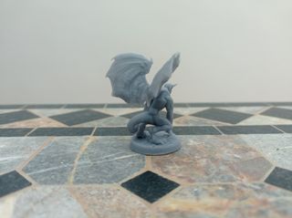 Gárgola miniatura en resina