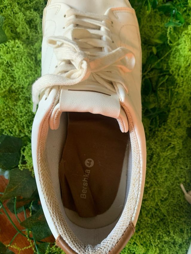 Zapatillas de Hombre Blancas y Marrones