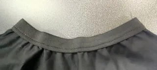 Falda de castañera negra para niña