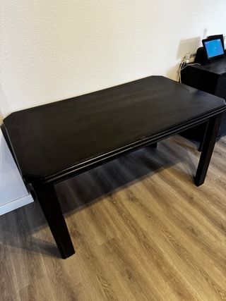 Mesa de comedor extensible grande