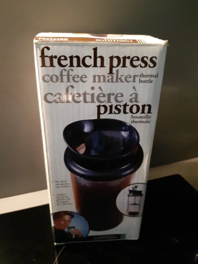 Cafetera French Press Térmica Solutio