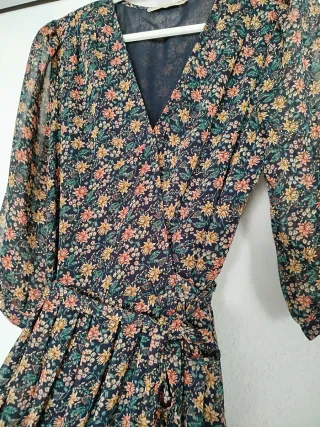 Vestido largo floral