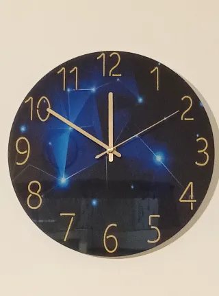 Orologio da parete design stelle