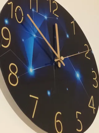 Orologio da parete design stelle