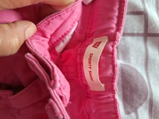 Pantalón corto rosa Levis 6 años 