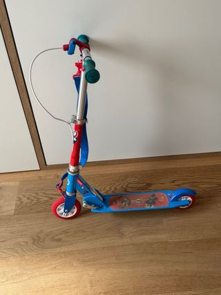 Patinete Oxelo infantil azul y rojo