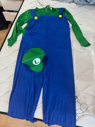 Disfraz Luigi Mario Bros Hombre Talla L-XL