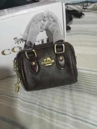 Borsetta Coach nuova marrone