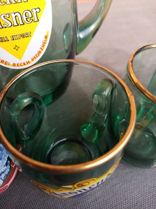 Boccale e bicchieri da birra tedeschi