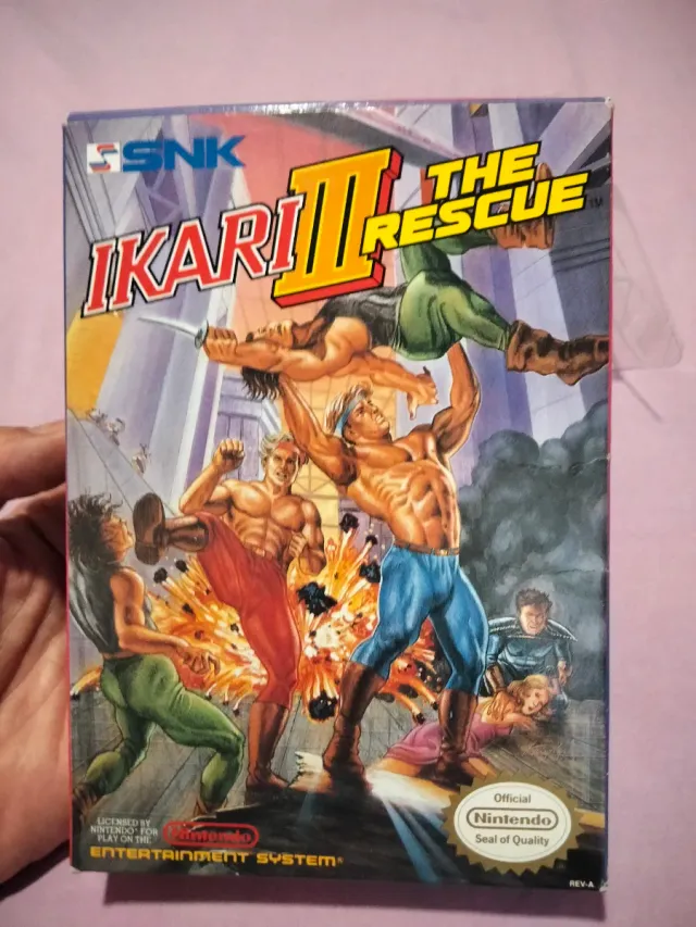 Ikari III: The Rescue - SNK NES