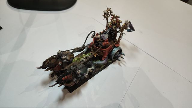 Warhammer Caos Carro Pintado