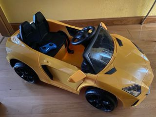 Coche Eléctrico Infantil Amarillo