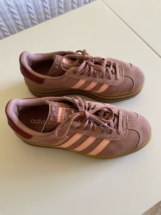 Adidas Gazelle Plataforma Rosas