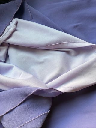 Vestido de fiesta morado