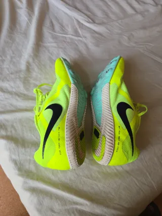 Nike Zapatillas Atletismo Verde Neón Talla 38.5