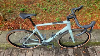 Bicicleta Gravel Cube NUROAD C:62 PRO Carbono XL