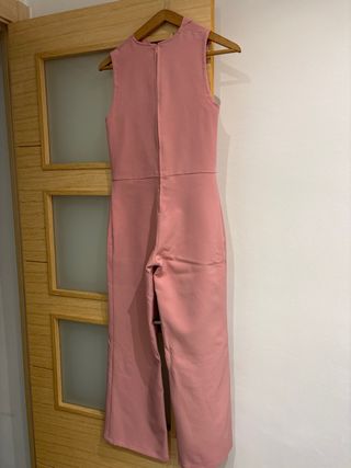 Mono rosa talla única hecho a medida