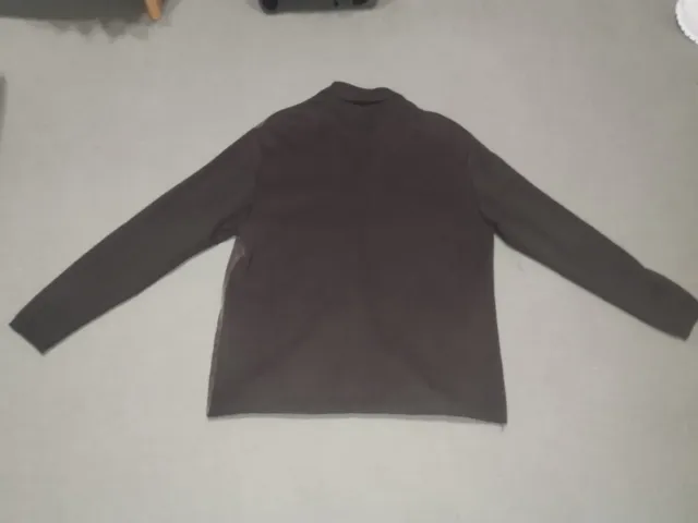 Chaqueta de ante y punto