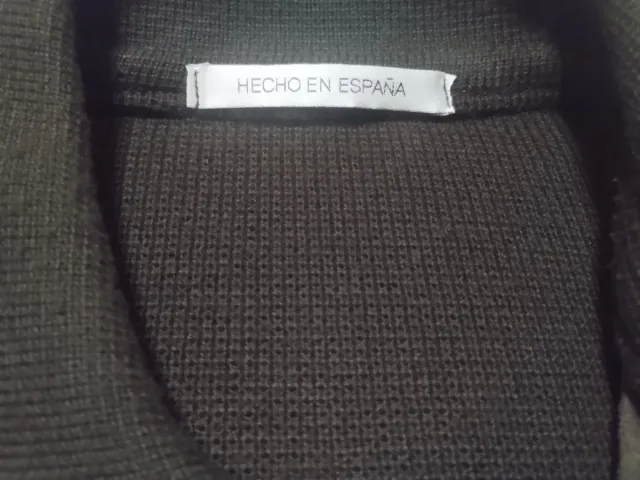 Chaqueta de ante y punto