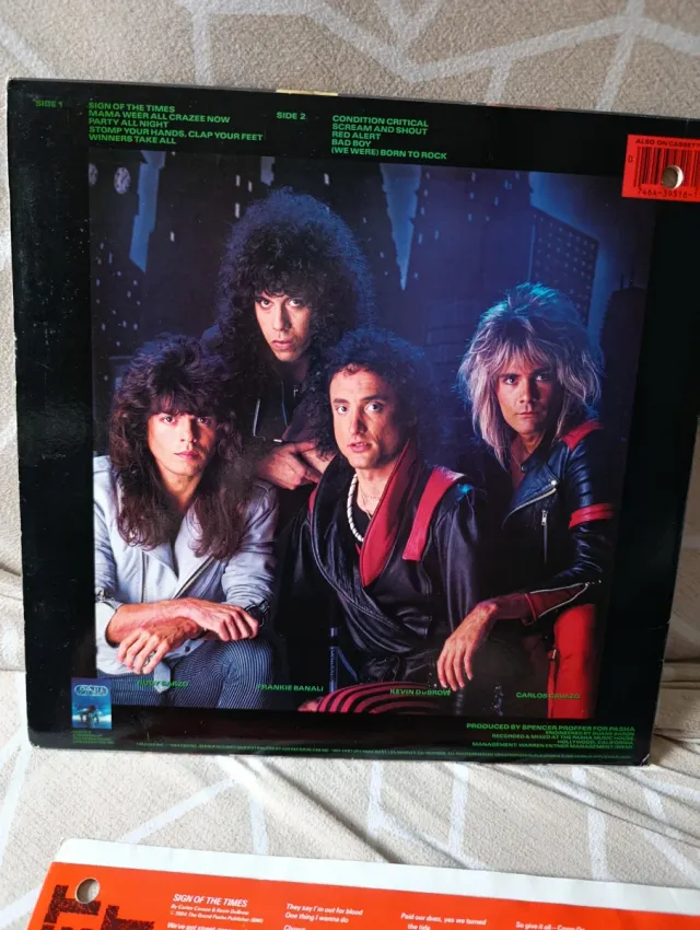 Quiet Riot Condition Critical Vinilo LP