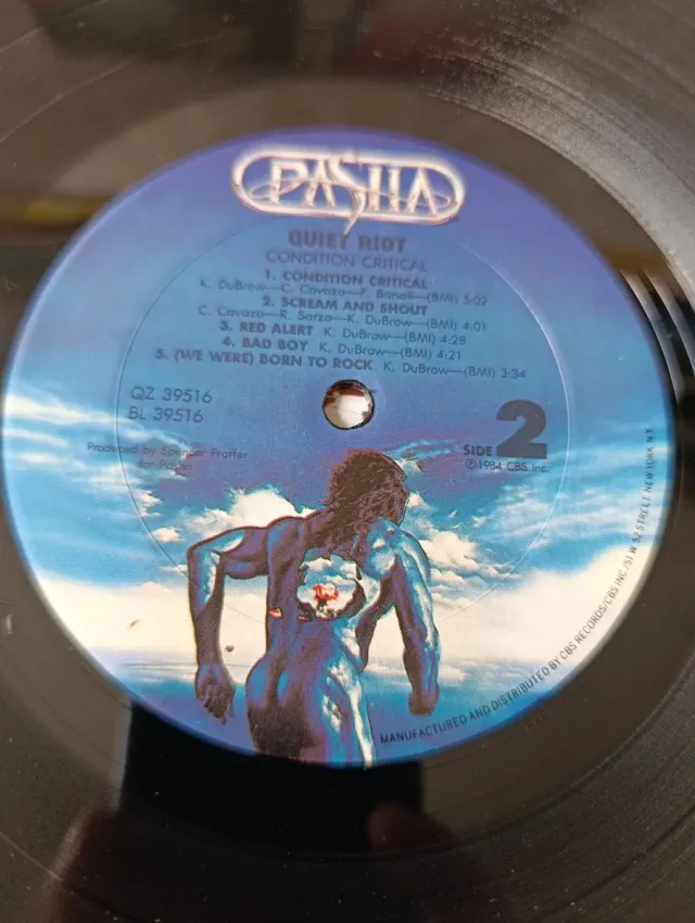 Quiet Riot Condition Critical Vinilo LP