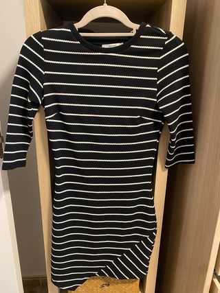Vestido Mango Rayas Marinero Talla XS