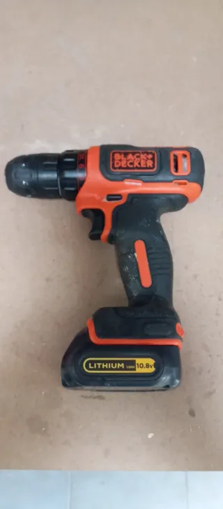 Destornillador taladro B&D 10.8V LITIO NO PERCUTOR