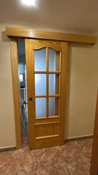 Puertas de madera maciza