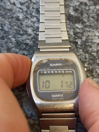 Reloj Casio Plata Digital