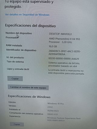 PC Clonico AMD X4