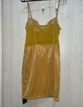 Vestitino oro scintillante
