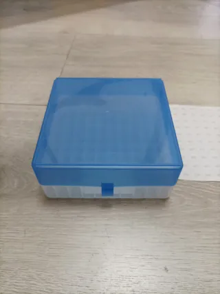 Caja Almacenaje 100 Viales Tubos Microtubos 11mm