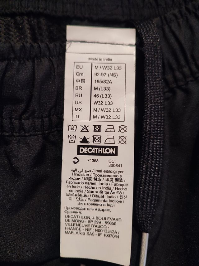 Pantalón chándal hombre Domyos