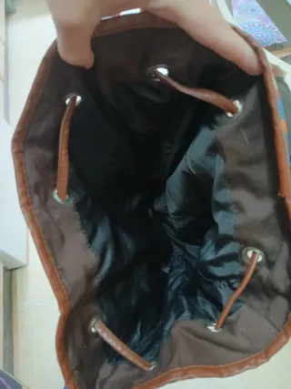 Mochila original con estampado de búhos