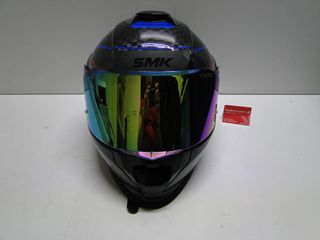 CASCO DE MOTO  CARBONO NERO DECORADO (174441)